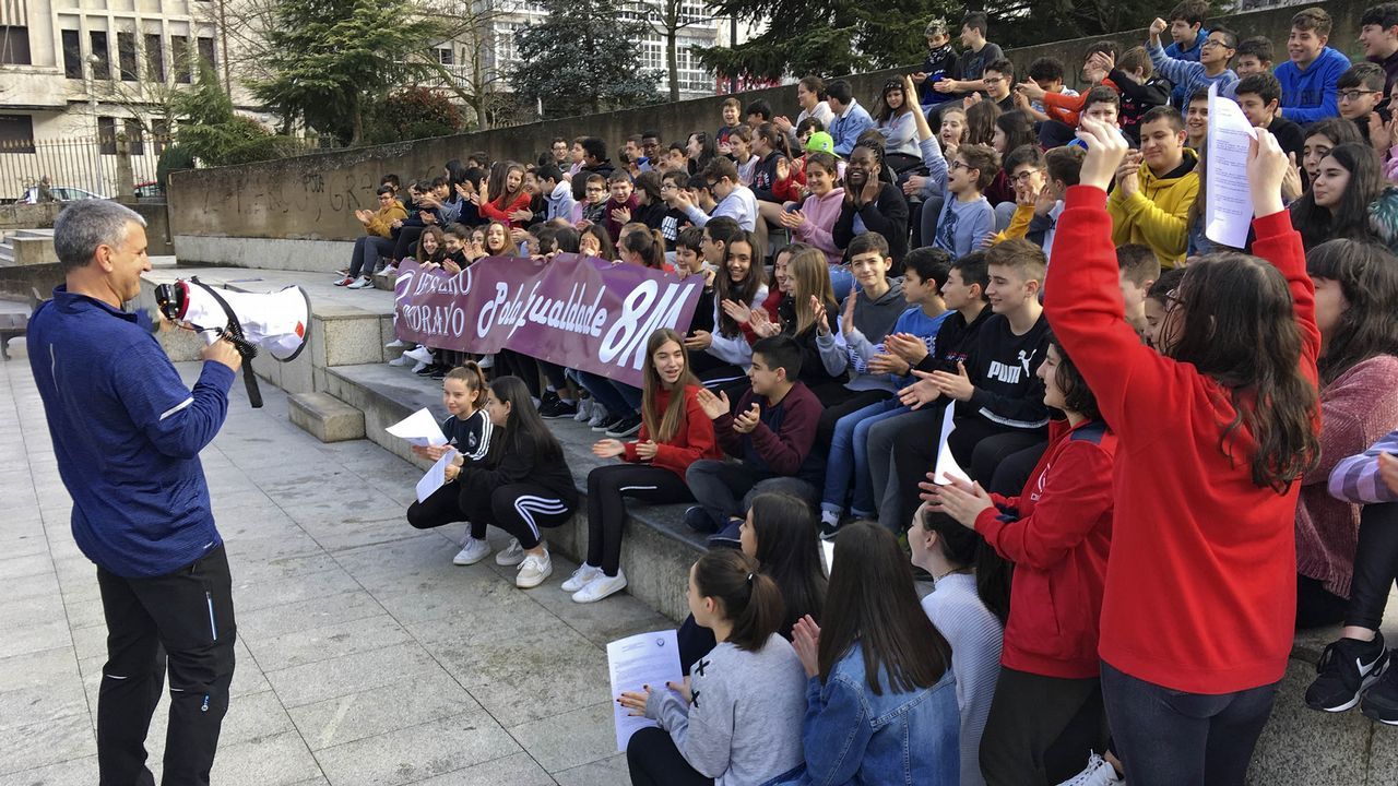 Las imágenes del 8M en Ourense