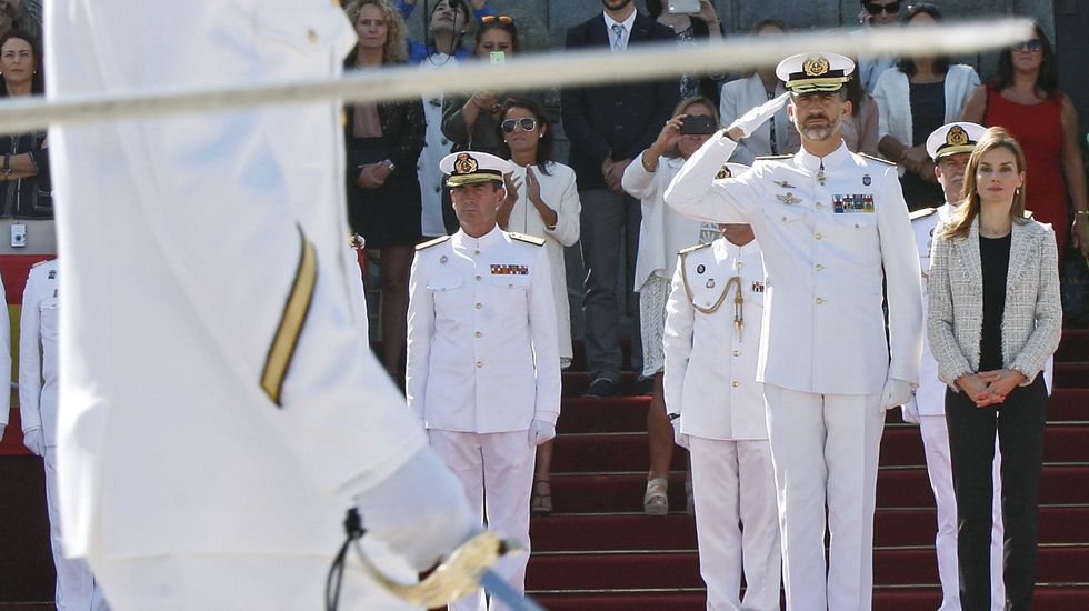 Felipe VI en Marín