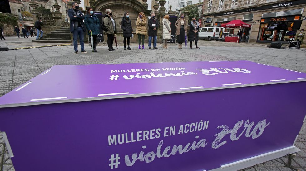 Actos del 25N en Pontevedra