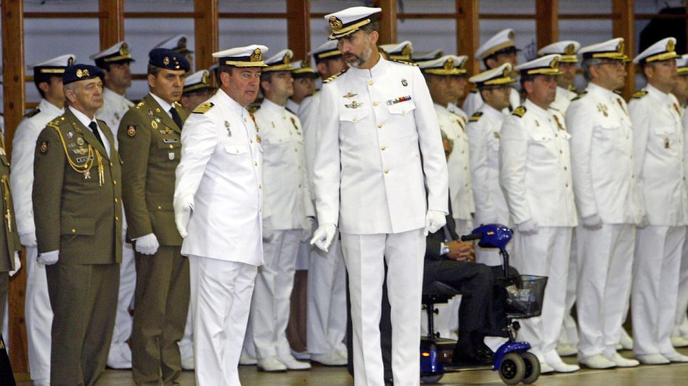 Felipe VI en Marín