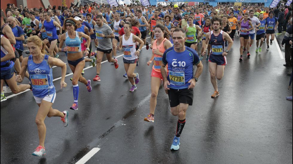 Carrera Coruña 10. 11 de octubre del 2015