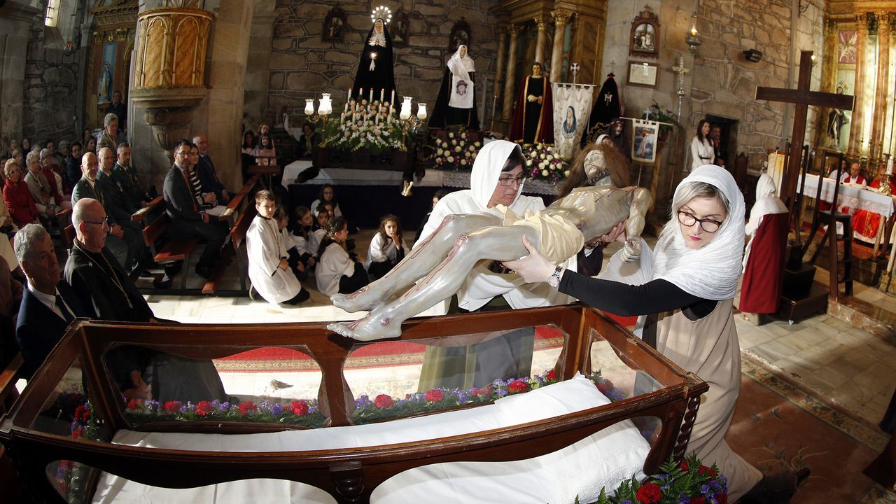 Viernes Santo en la comarca del Barbanza 2019