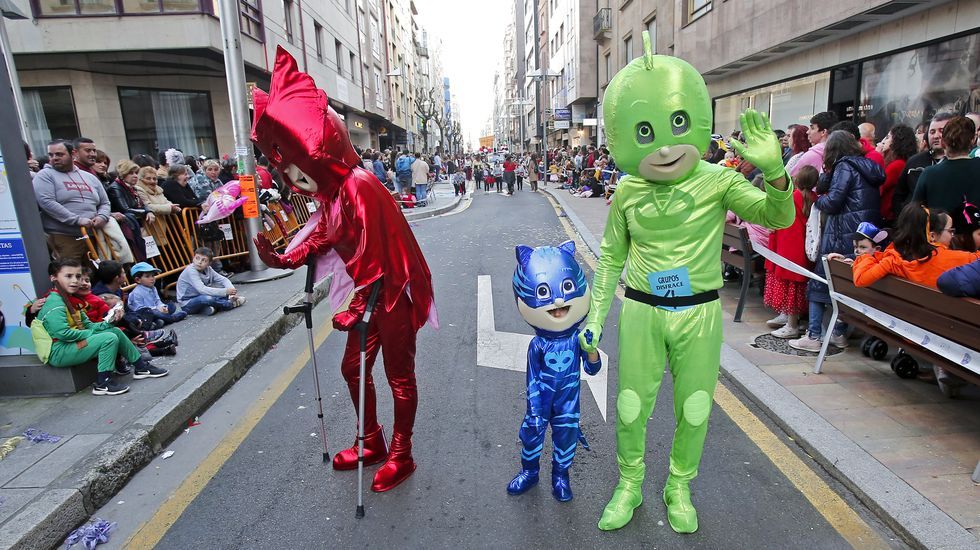 Desfile de Carnaval en Pontevedra