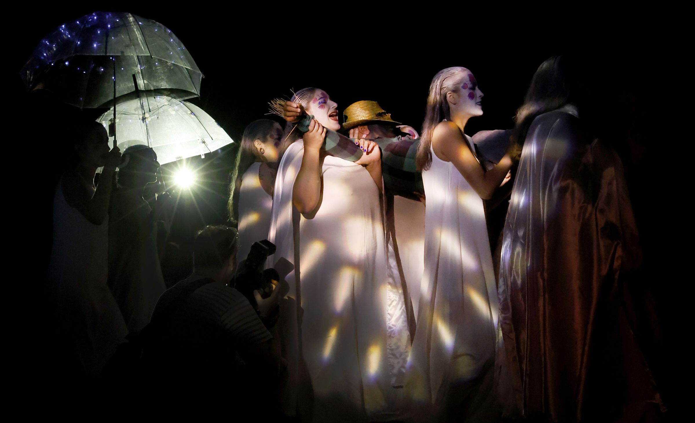 Representacin na Queimada Popular de Cervo. 24/08/2025