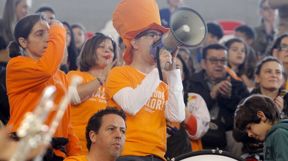 Afición del Basquet Coruña-Melilla, segundo partido de los play off por el ascenso a la Liga ACB