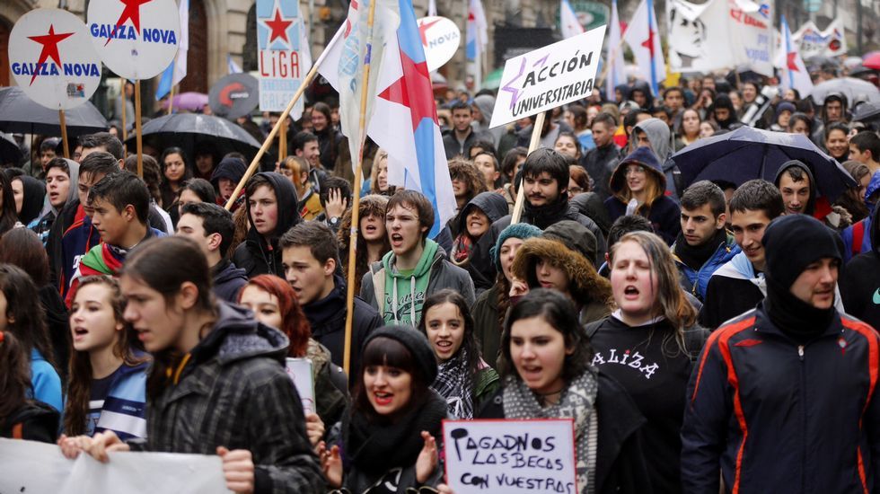 Manifestación en Vigo