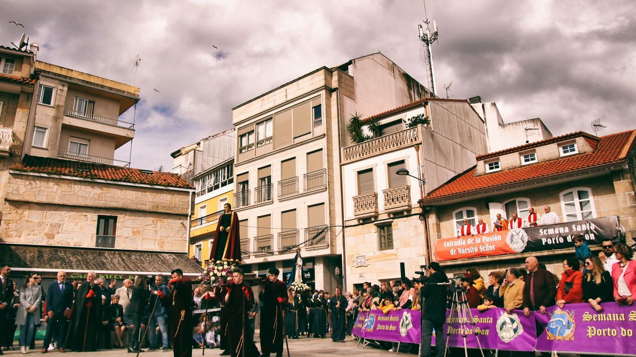 Viernes Santo en la comarca del Barbanza 2019