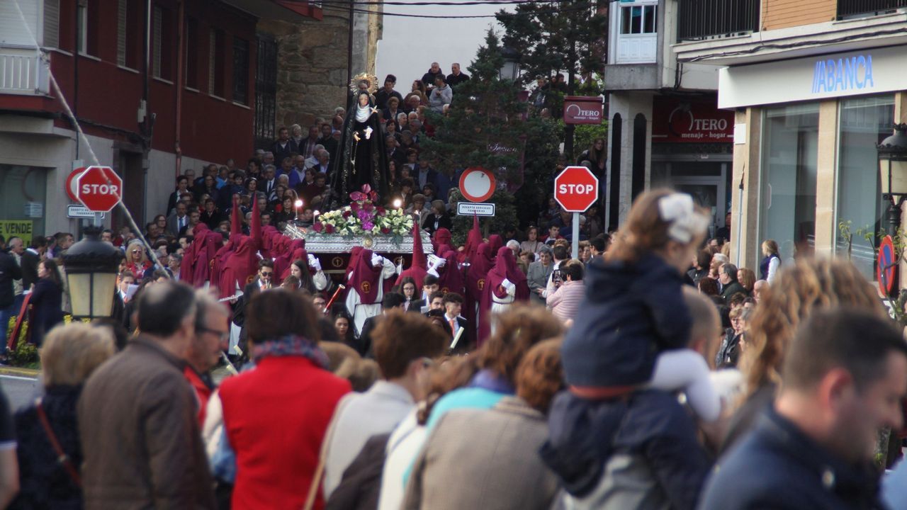 Viernes Santo en la comarca del Barbanza 2019