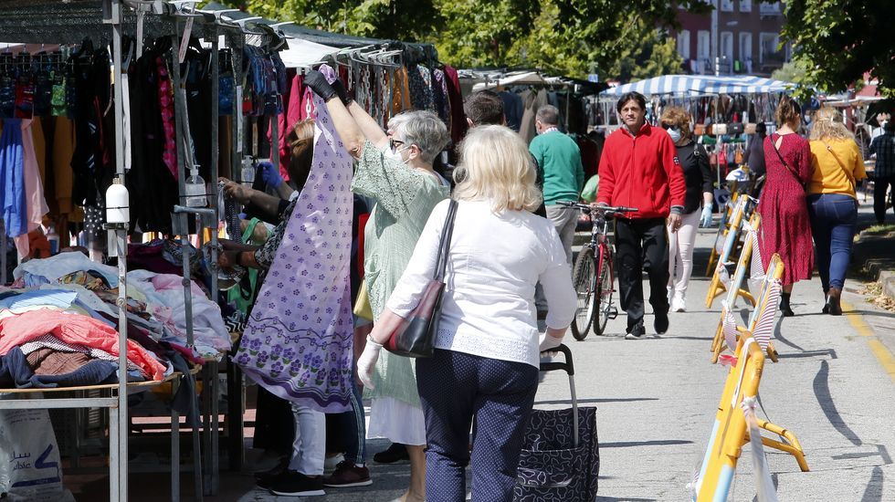 Regresa la feria de los sabados a Pontevedra con nuevas medidas anti contagio
