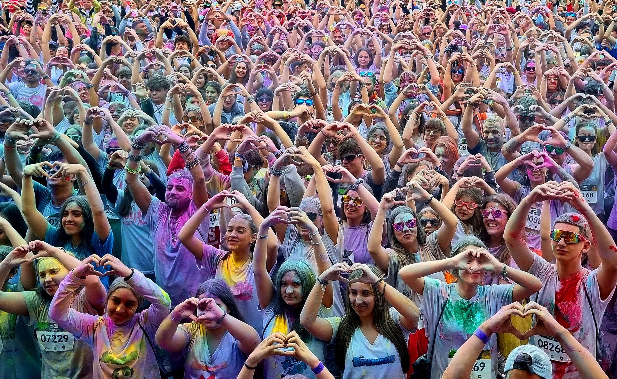 A Holi Run 2024 volve a reunir a centos de incondicionais. 07/06/2024