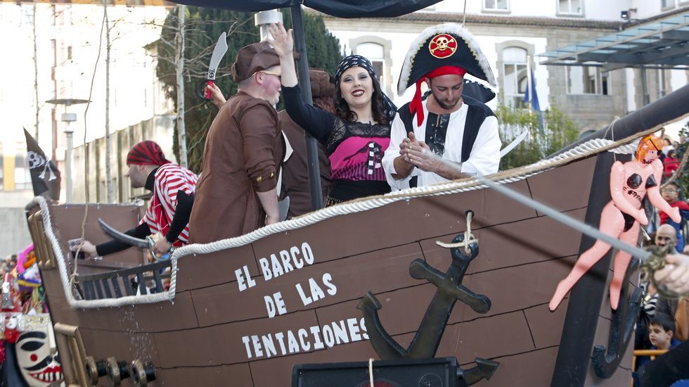 Desfile de Carnaval en Pontevedra