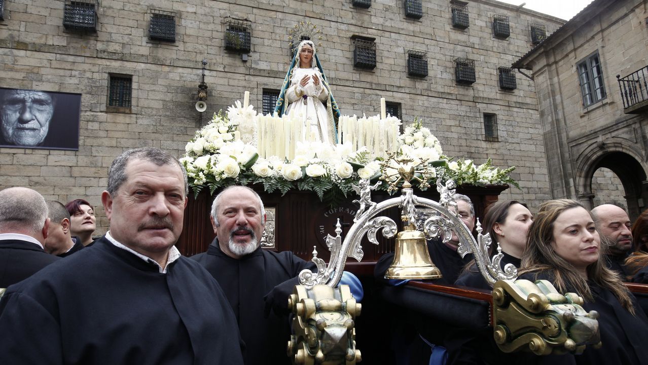 Procesión del Santo Encuentro en Santiago