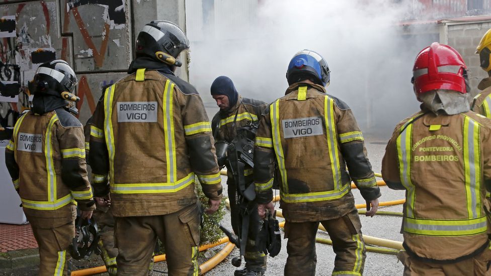 Incendio en los astilleros de Placeres