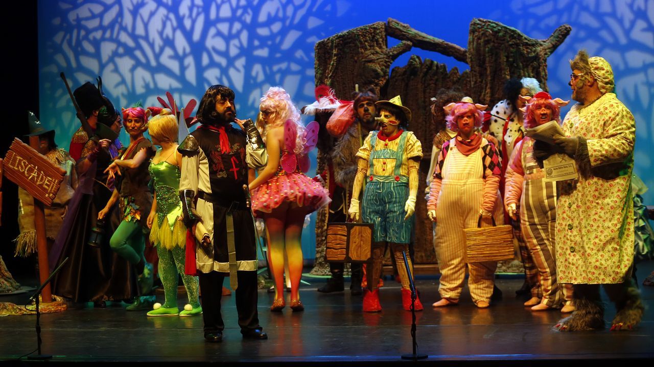 ESTRENO DEL MUSICAL «SHREK» EN EL AUDITORIO DE RIANXO.