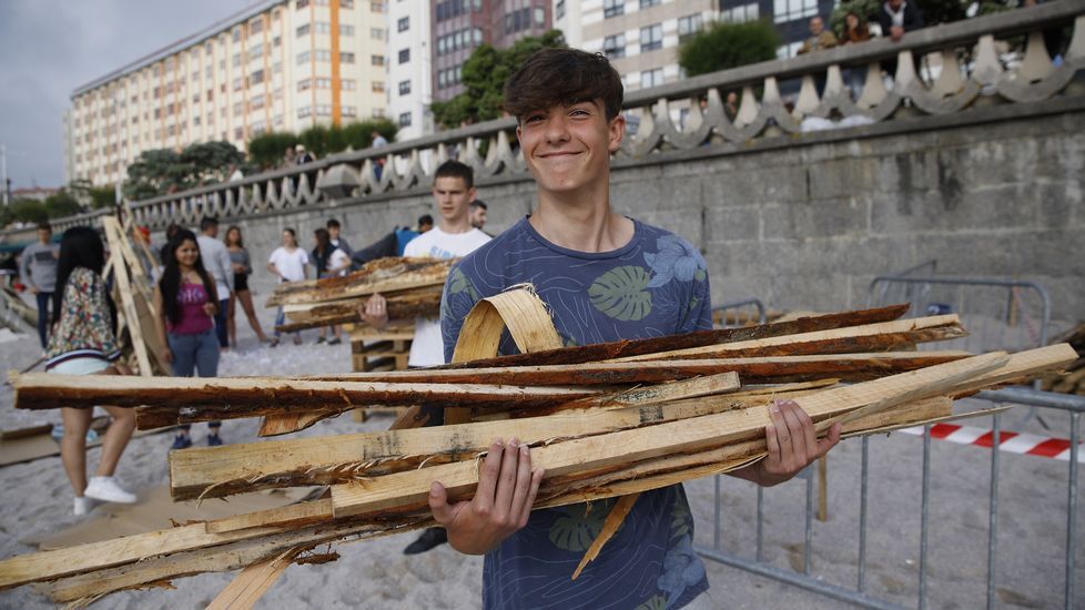 AMBIENTE DE SAN JUAN EN A CORUÑA
