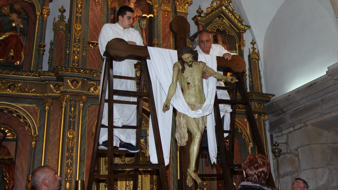 Viernes Santo en la comarca del Barbanza 2019