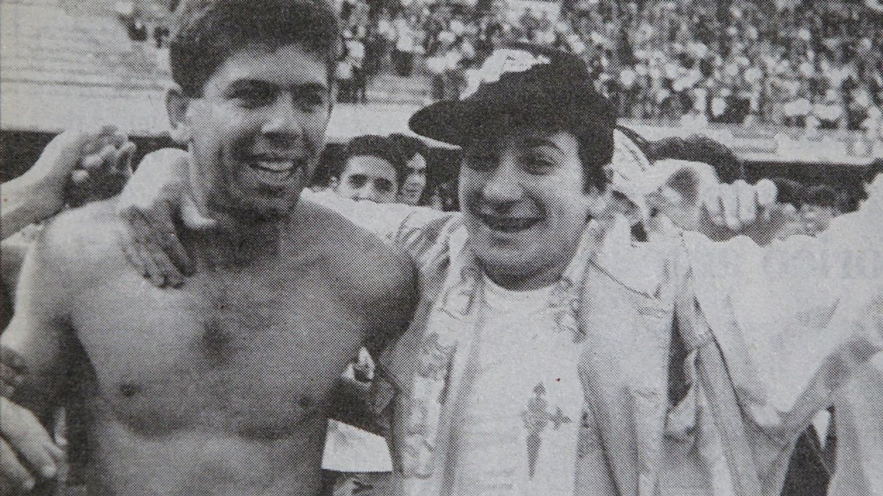 .Ascenso en Sestao en 1992