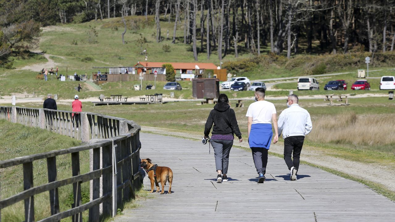 Algunas quejas sobre el paseo es lo resbaladizo que se pone cuando llueve