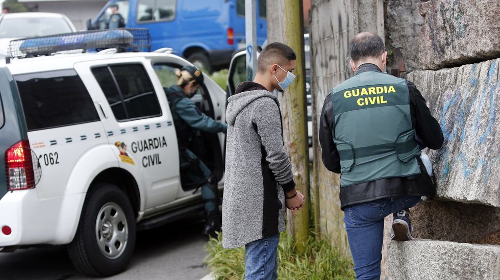 Detenciones en O Vao de Arriba