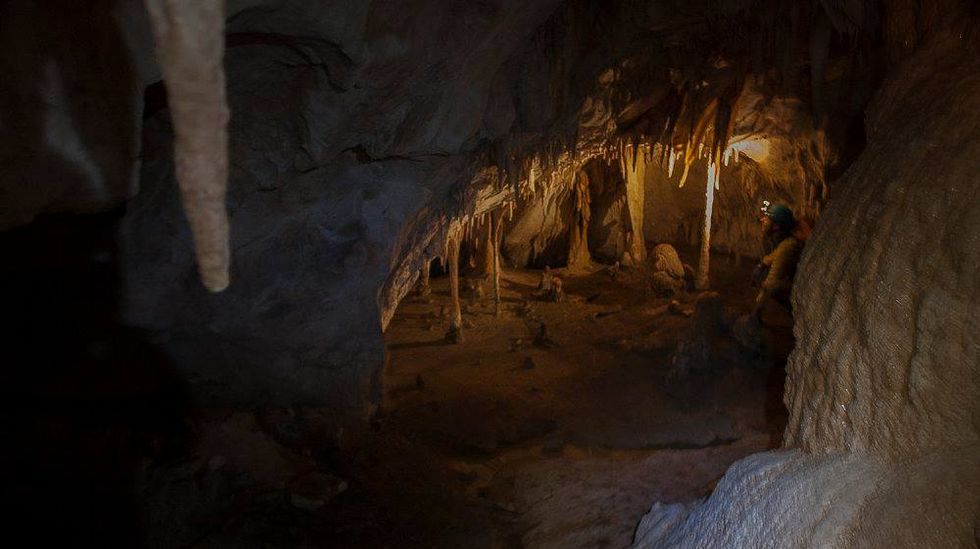 La cueva de Tara figura entre las más espectaculares de la sierra