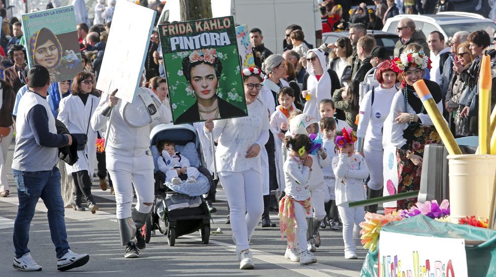 Desfile del momo en Vilanova de Arousa