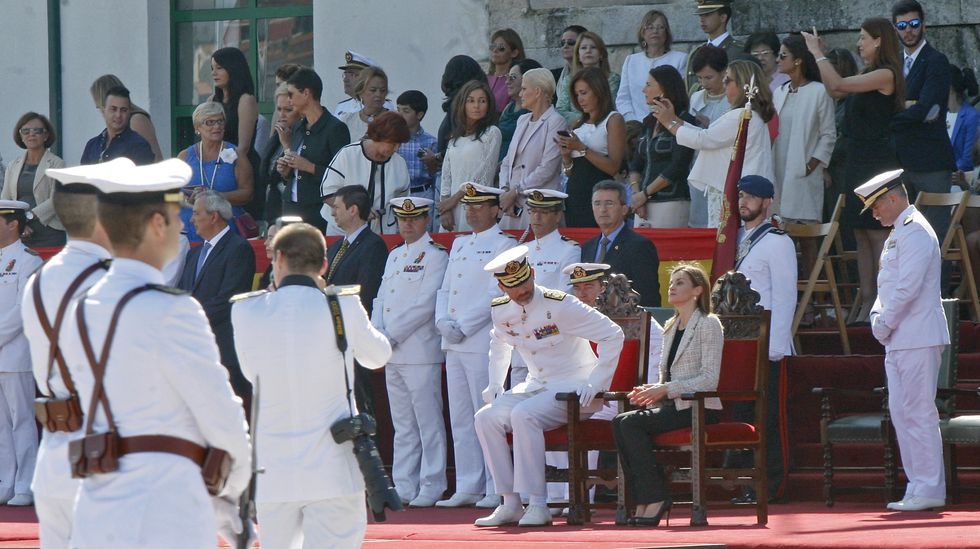 Felipe VI en Marín