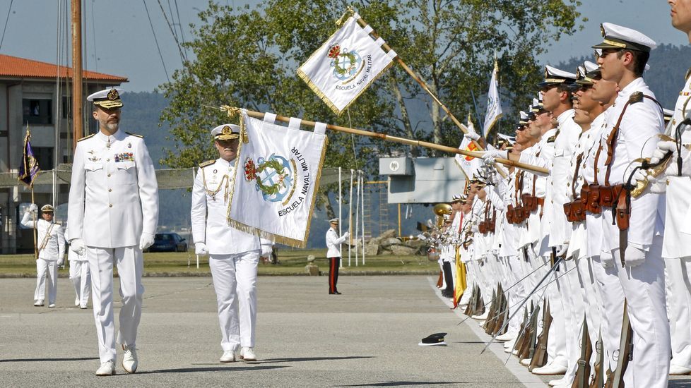 Felipe VI en Marín