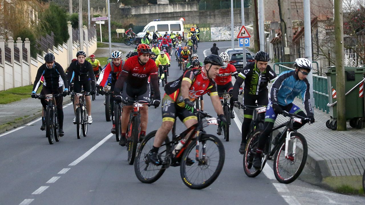 Ruta BTT de Nadal en Ribeira