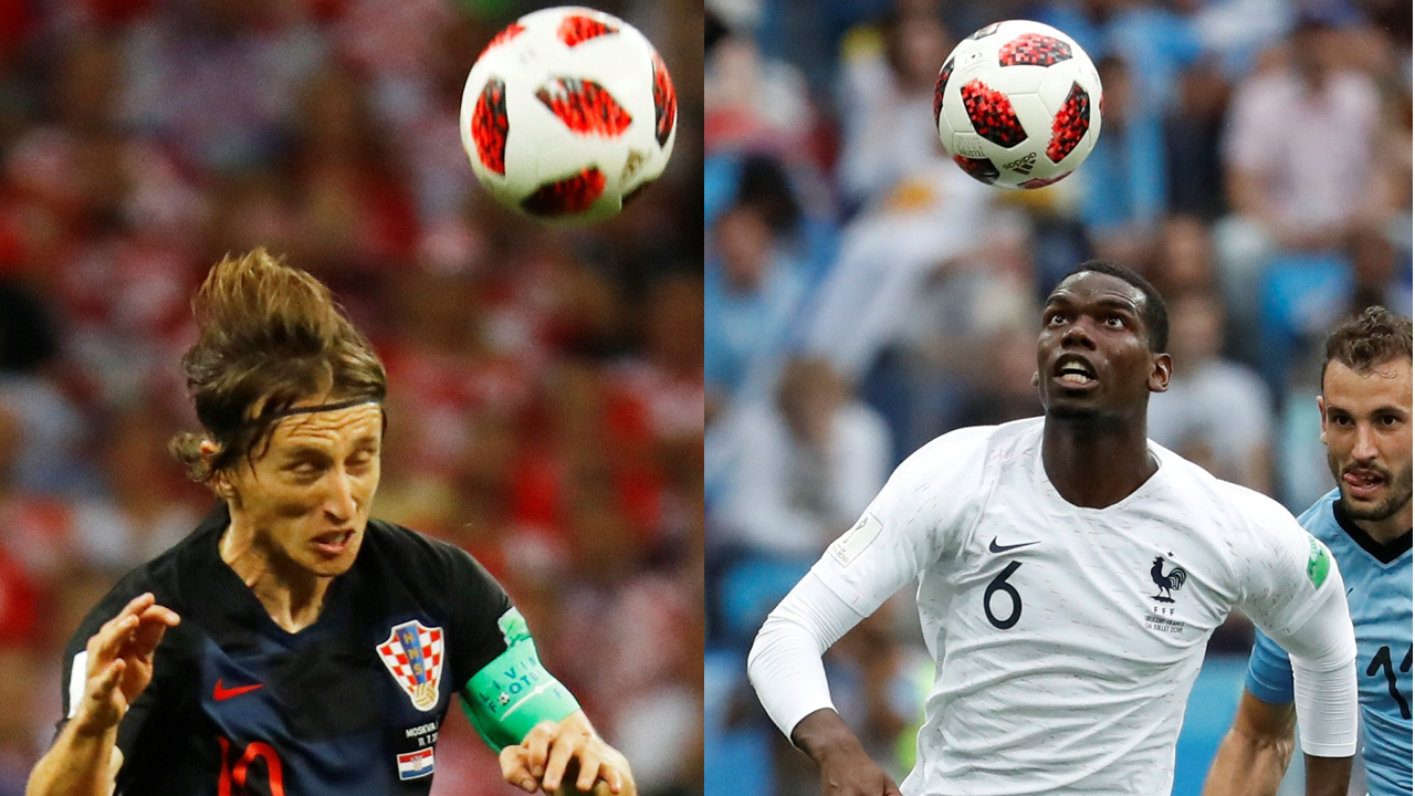 .Modric y Pogba ser uno de los grandes duelos de la final