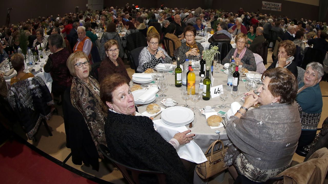 Comida de los mayores en la Fieiteira 2019