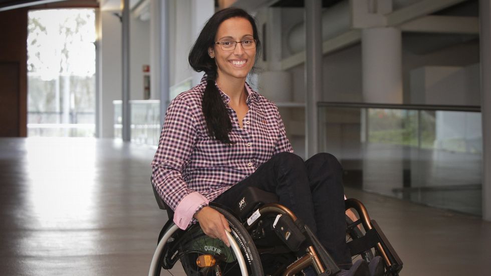 La nadadora paraolímpica Teresa Perales.