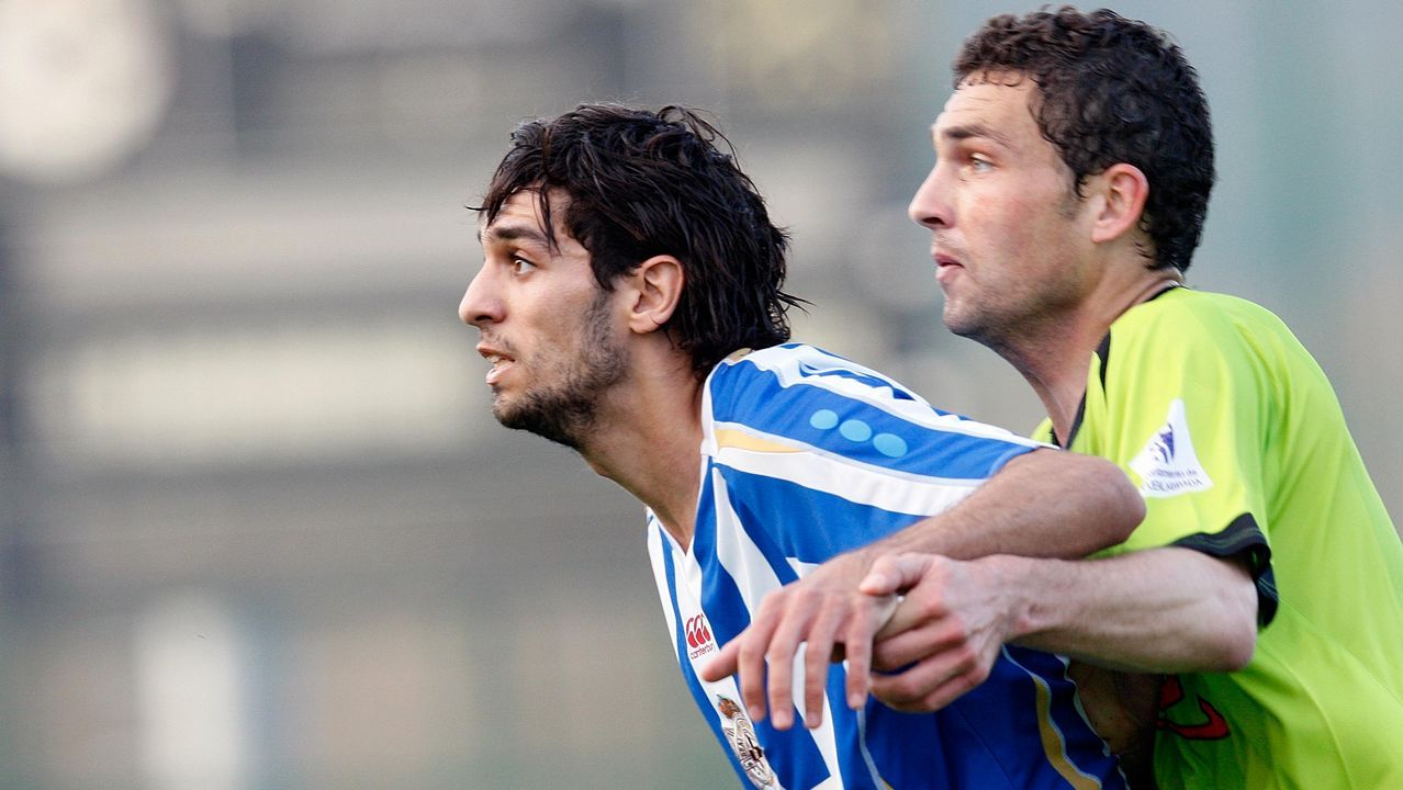 .Lassad durante un partido contra el Fuenlabrada (1-1)