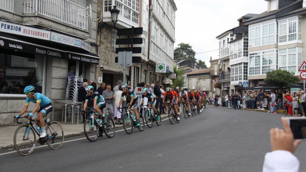La Vuelta a su paso por A Pobra de Trives