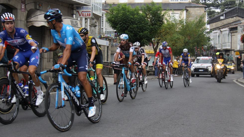 La Vuelta a su paso por A Pobra de Trives