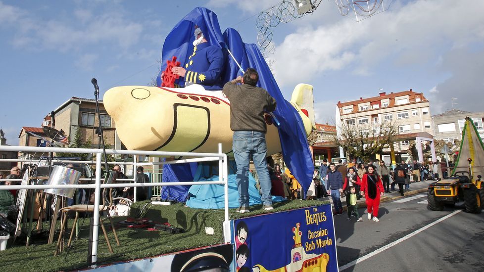 Desfile del Momo de vilanova de Arousa