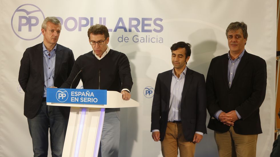 Feijoo valora los resultados electorales.