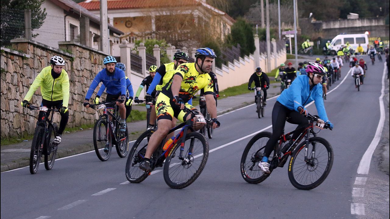 Ruta BTT de Nadal en Ribeira