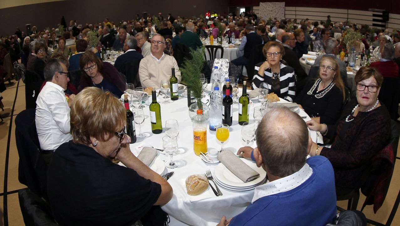 Comida de los mayores en la Fieiteira 2019