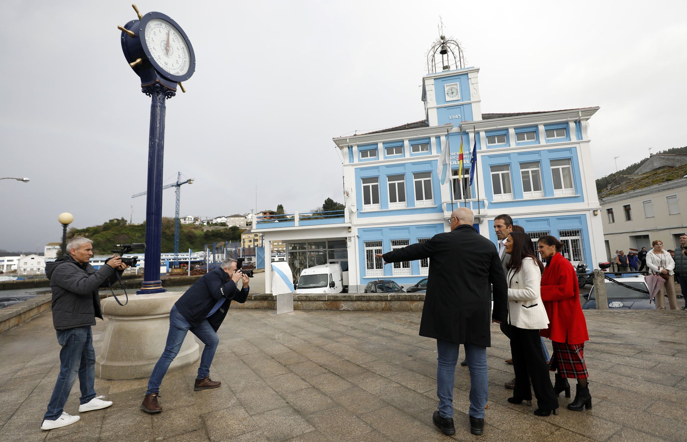 Inaugurase en Celeiro un maregrafo exclusivo que medir a subida do nivel do mar polo cambio climtico. 20/11/2024