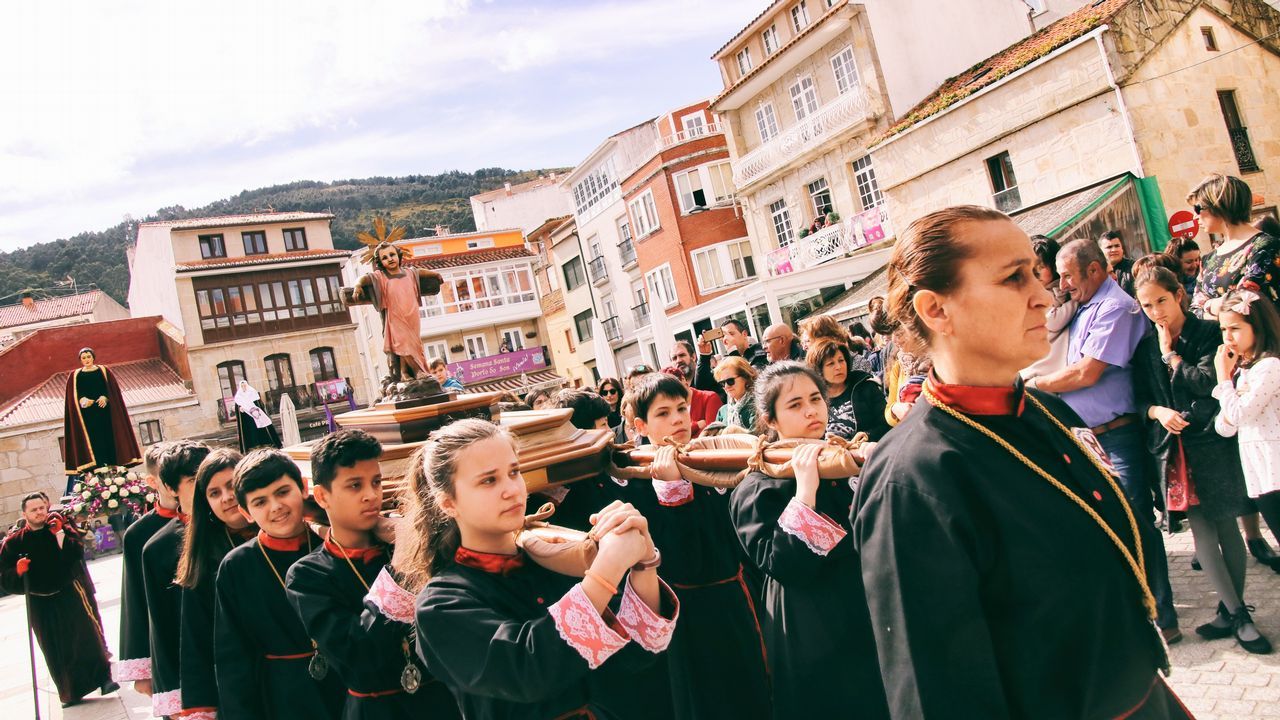 Viernes Santo en la comarca del Barbanza 2019