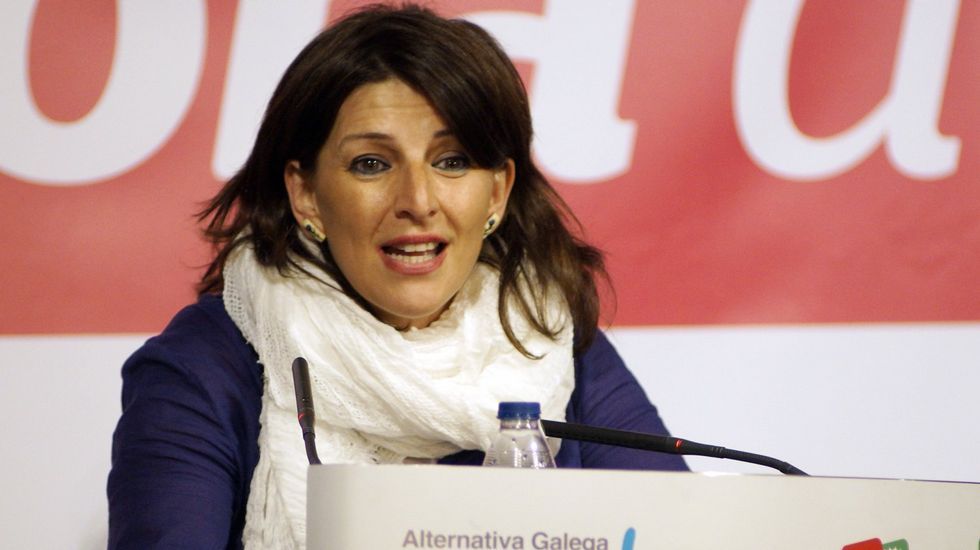 Yolanda Díaz. Número 2 de En Marea por A Coruña.