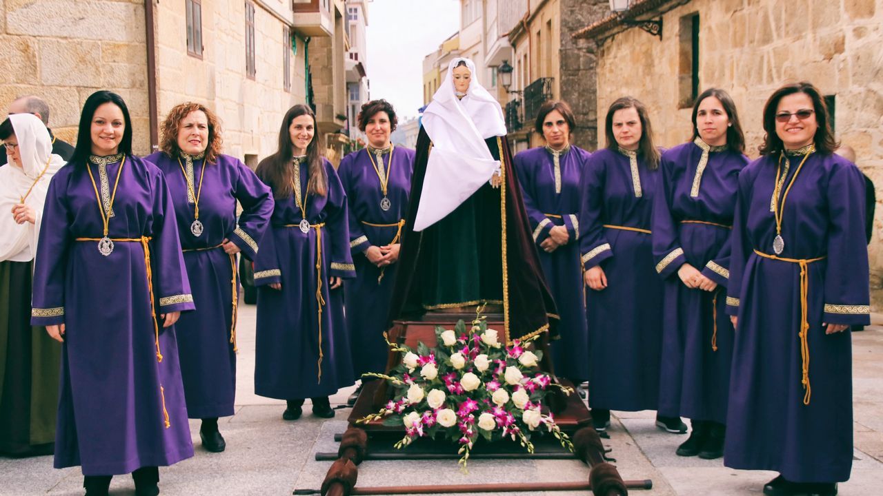 Viernes Santo en la comarca del Barbanza 2019