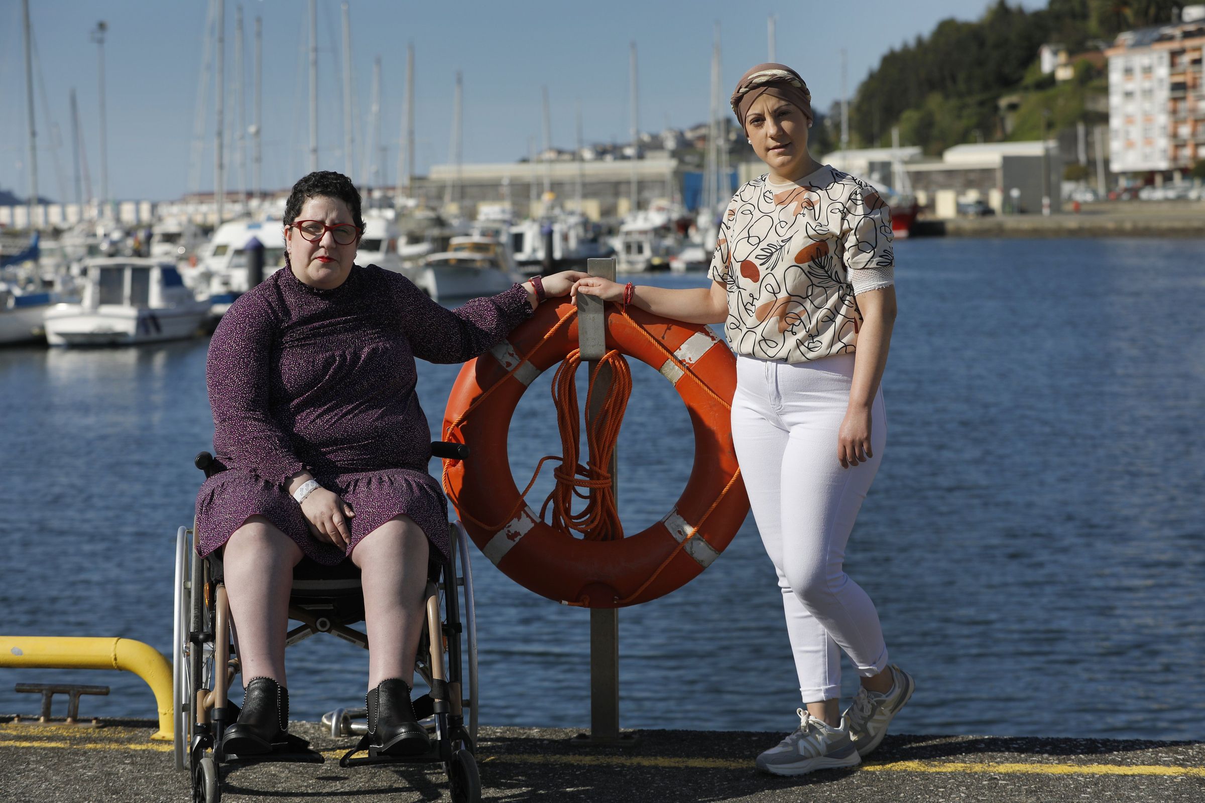 Sonia e Luc�a, irm�ns con cancro de mama ao mesmo tempo. 12/04/2024