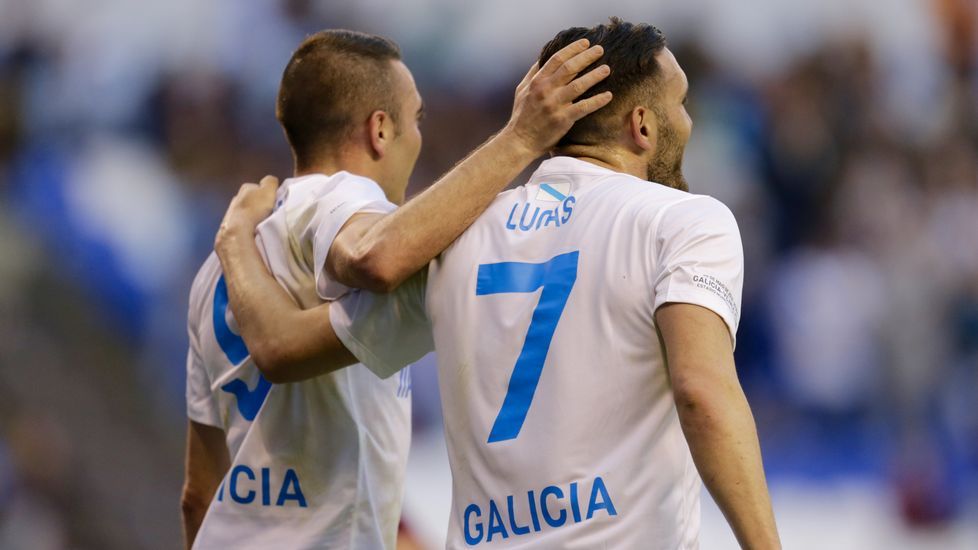 Foto de formación del Galicia-Venezuela del 2016 en el que coincidieron Denis, Sergio, Aspas y Hugo Mallo