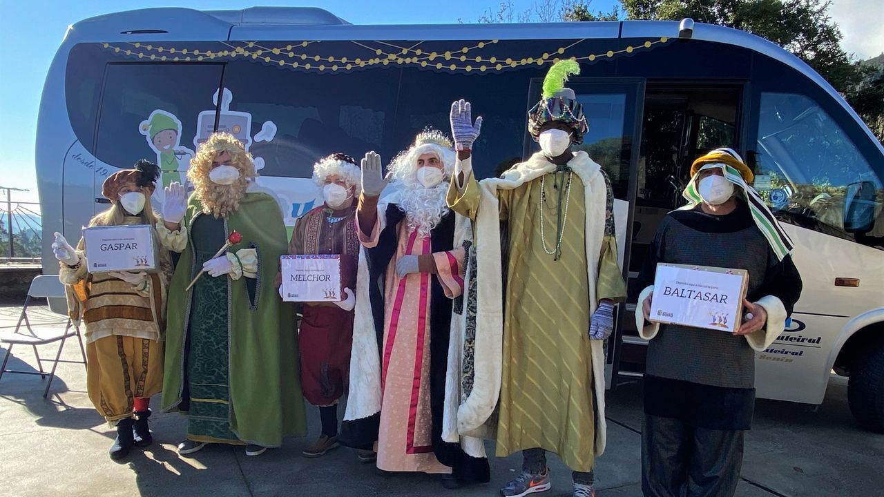 LOS REYES MAGOS EN BARBANZA MUROS Y NOIA 2021