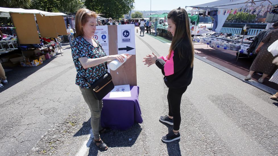 Regresa la feria de los sabados a Pontevedra con nuevas medidas anticontagio