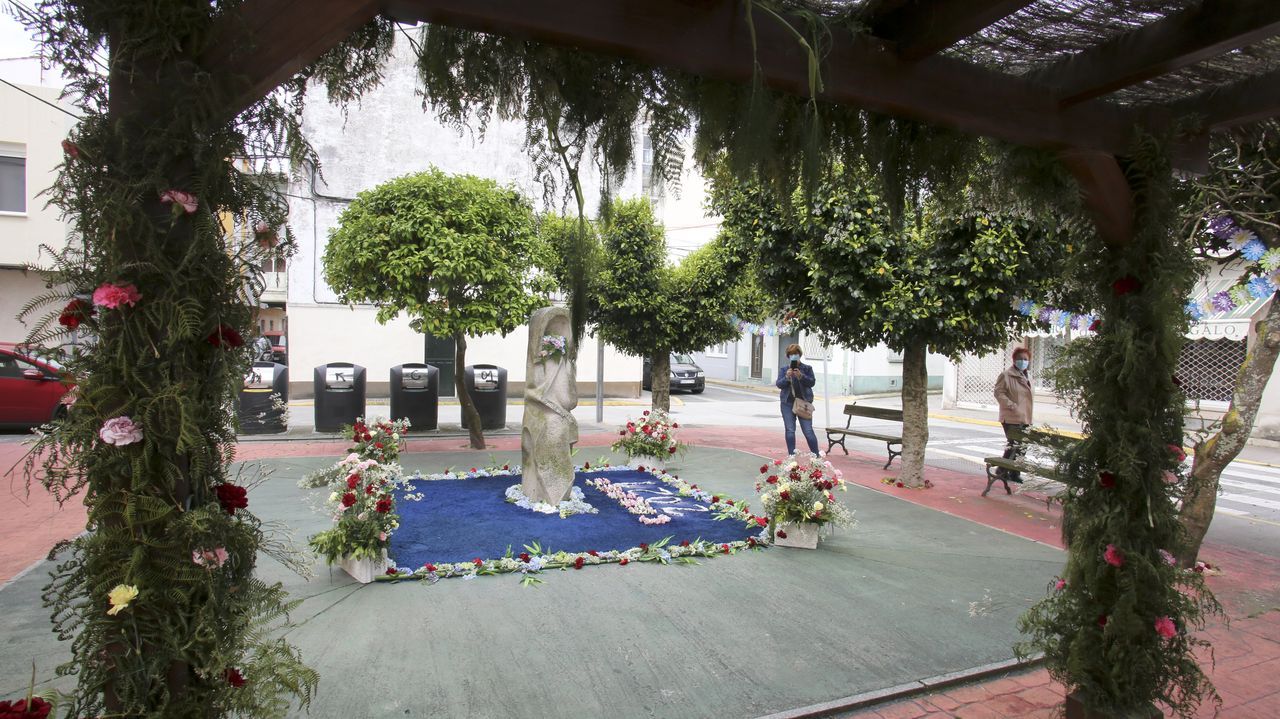 Los adornos por las alfombras de Ares