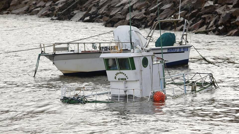Carballo XXL.Temporal en la playa de A Frouxeira, en Valdoviño