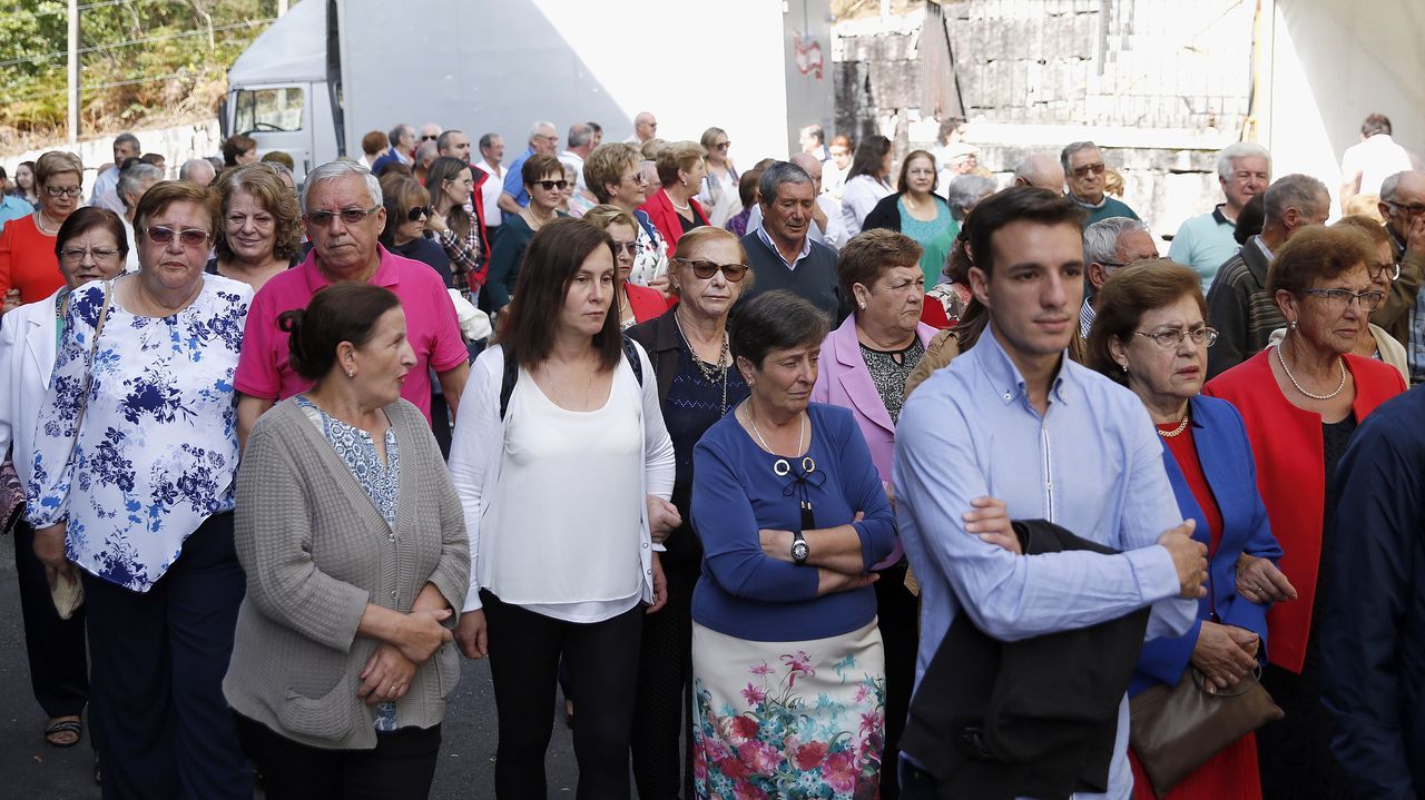 Fiestas en San Roquiño misa y procesión en honor a San Miguel