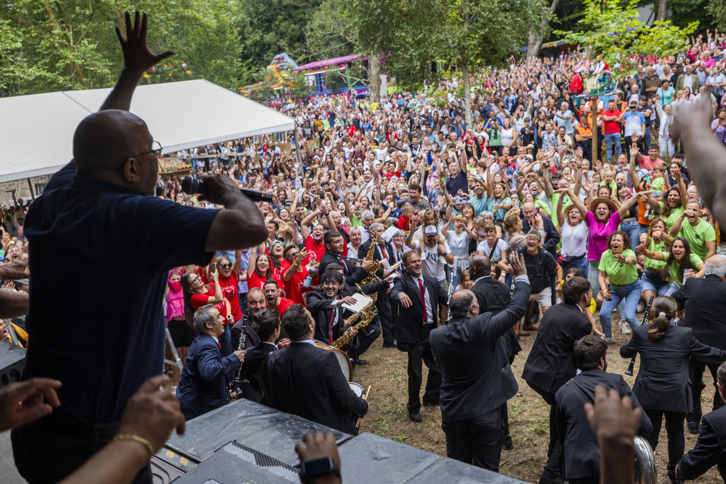 O Berro Seco resoa con forza, un grito de tradicin e identidade galega en Cabana. 01/08/2024